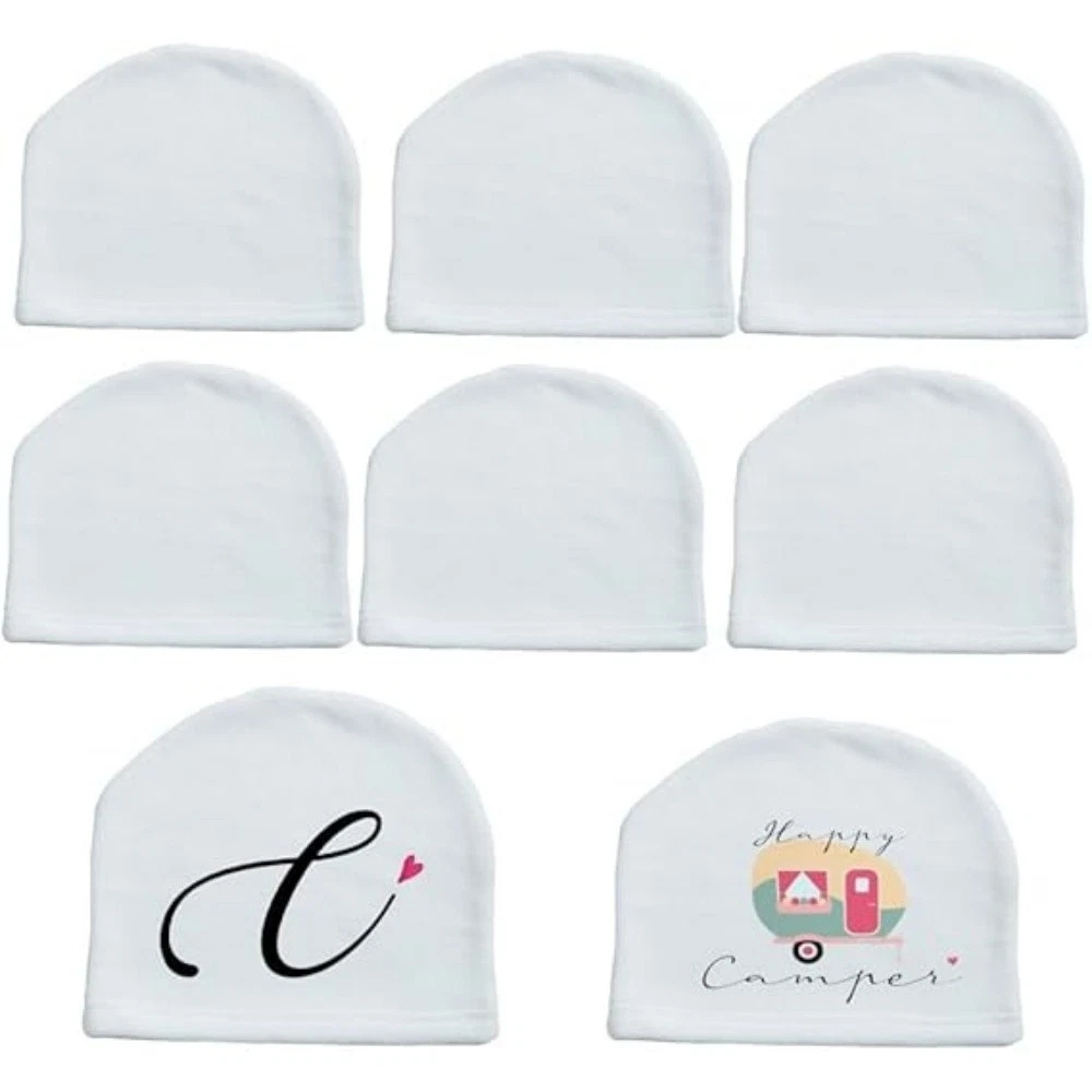 Hat Sublimation Blank - 20'li Paket Süblimasyon Baskıya Uygun Unisex