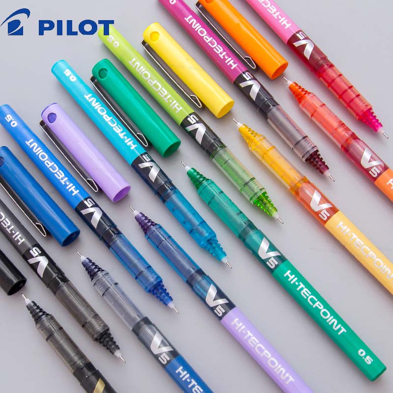 Pilot Pen V5 - Japonya Pilot Çok Renkli Jel Kalemler