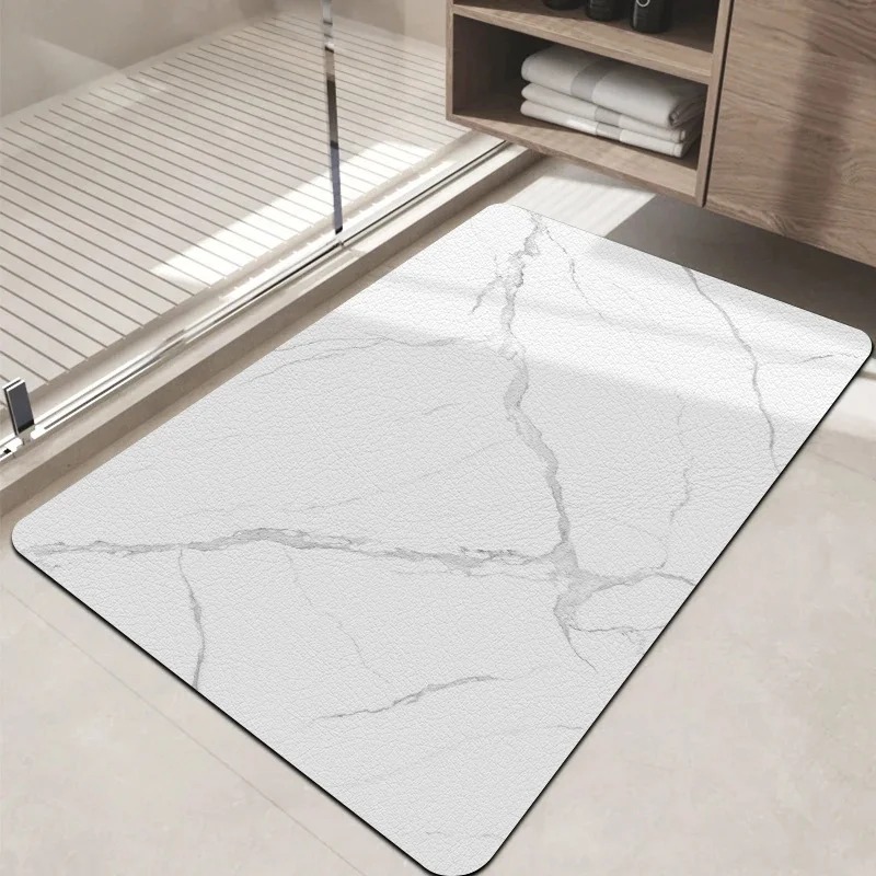 Beyaz Gri Mermer Dokulu Kaymaz - Puzzle Blank White incelemesi ve fiyatı