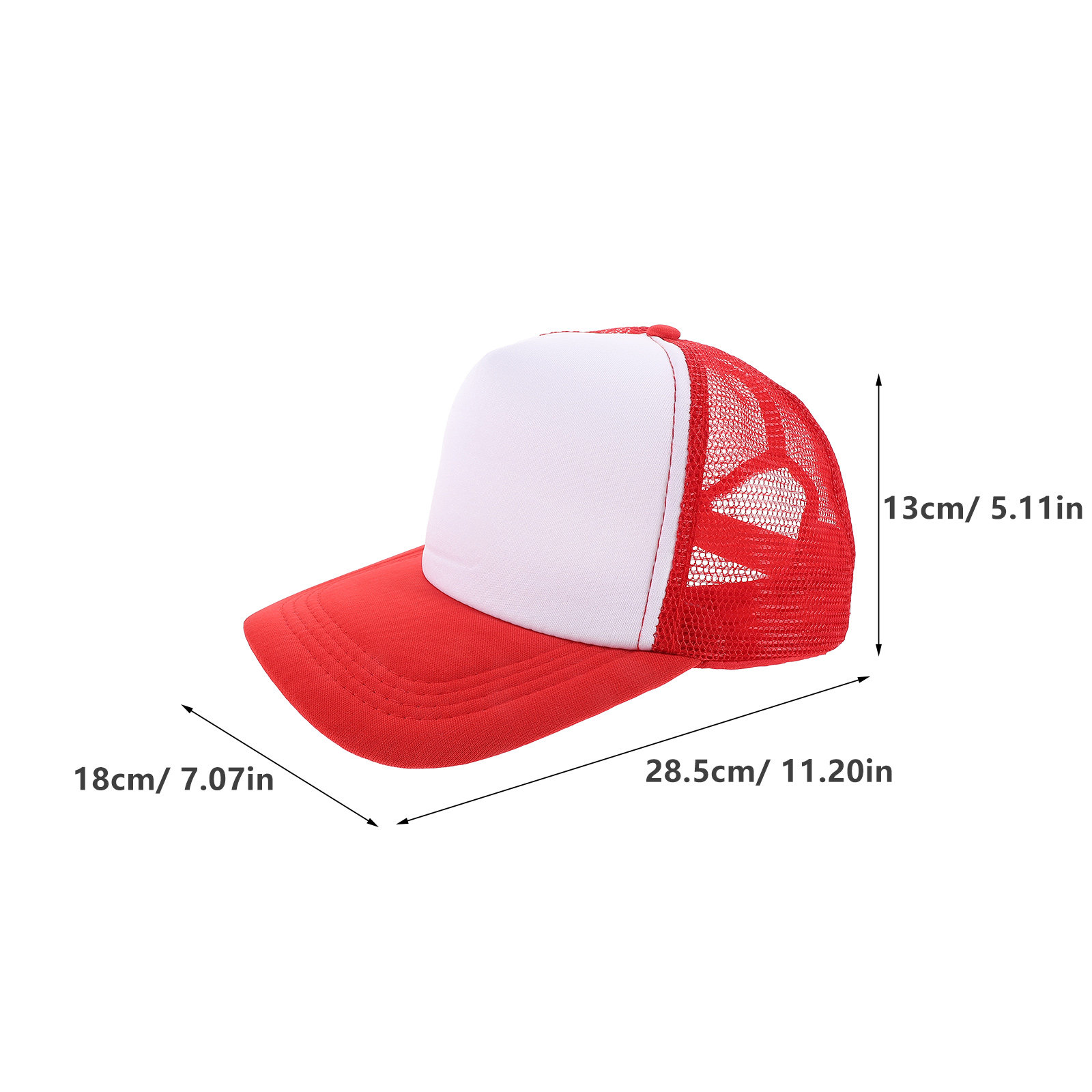 10 Adet Boş Fileli Beyzbol Şap - Hat Sublimation Blank incelemesi ve fiyatı